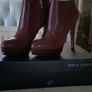 New In Box Vince Camuto Ruby Nappa Leather Heels